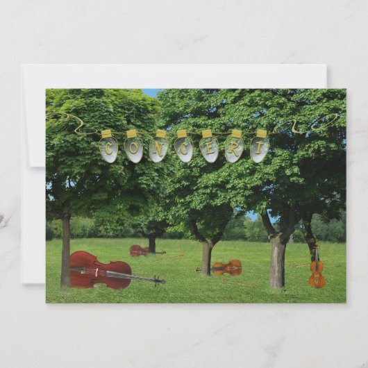 Invitation de concert (Devant)