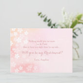 Invitation de confettis de fleur (Debout devant)