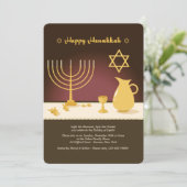 Invitation de configuration Hanoukka (Debout devant)