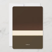 Invitation de configuration Hanoukka (Dos)