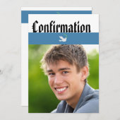 Invitation de confirmation (Devant / Derrière)