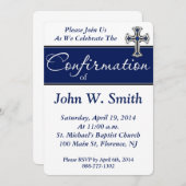 Invitation de confirmation (Devant / Derrière)
