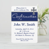 Invitation de confirmation (Debout devant)