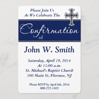 Invitation de confirmation