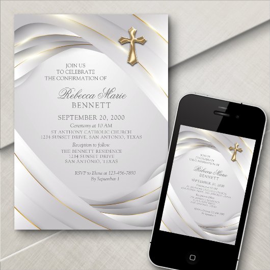 Invitation de confirmation