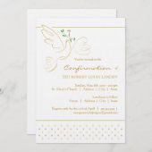 Invitation de confirmation (Devant / Derrière)