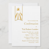 Invitation de confirmation (Devant)