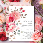 Invitation de confirmation de flush Blossoms