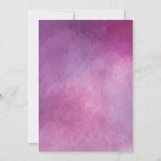 Invitation de confirmation de la croix de l'eau mo (Dos)