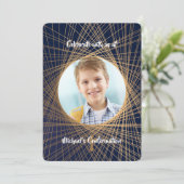 Invitation de confirmation de photo Cordes de foi (Debout devant)