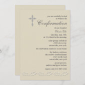 Invitation de confirmation des accents feuille (Devant / Derrière)