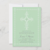 Invitation de confirmation, garçon ou fille Invita (Devant)