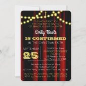 Invitation de confirmation Gold de Theatre Lights (Devant)