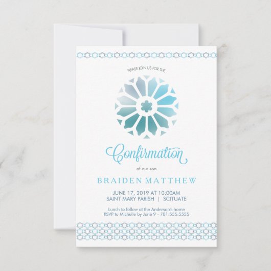 Invitation de confirmation, Invitation de confirma (Devant)