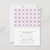 Invitation de confirmation - Invitation personnali (Devant)