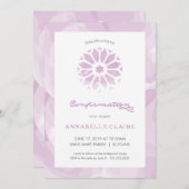 Invitation de confirmation, invitation religieux (Devant / Derrière)