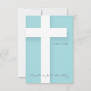 Invitation de confirmation moderne Choisissez votr