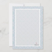 Invitation de confirmation religieuse Chantilly (Dos)