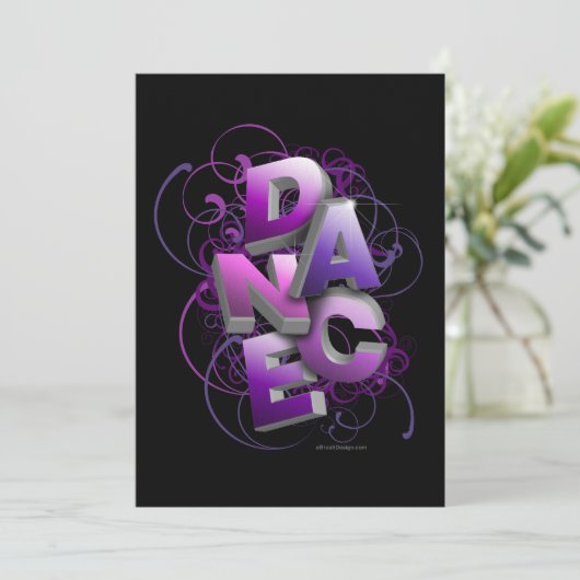 invitation de considérant de la danse 3D (été) (Debout devant)