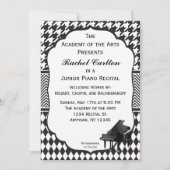 Invitation de considérant de piano (Devant)