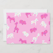 Invitation de cookies de cirque (Dos)