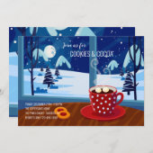 Invitation de cookies et de cacao (Devant / Derrière)