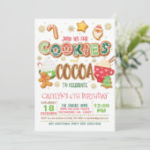 Invitation de cookies et de cacao (Debout devant)