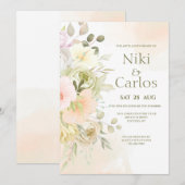 Invitation de corail mou (Devant / Derrière)