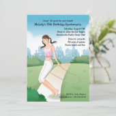 Invitation de corde à sauter (Debout devant)