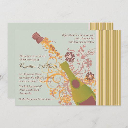 Invitation de Cork (Devant / Derrière)