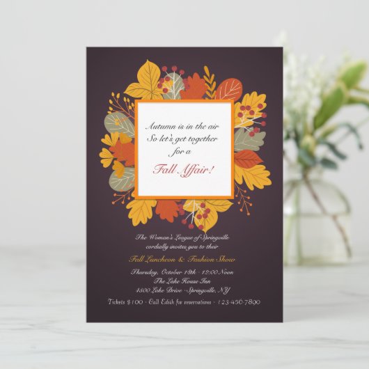 Invitation de couleur (Debout devant)