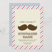 invitation de coup de moustache (Devant / Derrière)