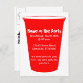 invitation de coupe (Devant / Derrière)