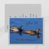 Invitation de couple de Majard (Devant / Derrière)