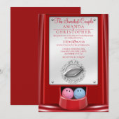 Invitation de couple mariage-le-plus doux (Devant / Derrière)