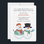 Invitation de couple Snowman<br><div class="desc">Une invitation sucrée avec un couple de gens de la neige habillés dans leur finition.Conçu par Freepik). () La carte est facile à customiser avec votre libellé, police et couleur de police.() Pas exactement ce que vous cherchez? Tous nos produits peuvent être conçus sur mesure pour répondre à vos besoins...</div>