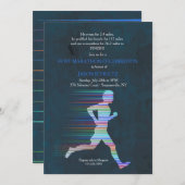 Invitation de coureur (Devant / Derrière)