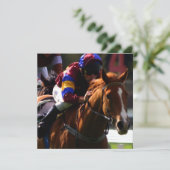 Invitation de course de chevaux (Debout devant)