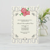 Invitation de course de chevaux du cercle du (Debout devant)