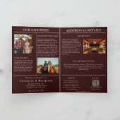 Invitation de couverture du magazine de pays maria (Intérieur)