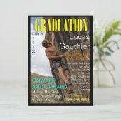 Invitation de couverture du magazine New Heights G (Debout devant)