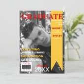 Invitation de couverture du magazine Photo Graduat (Debout devant)