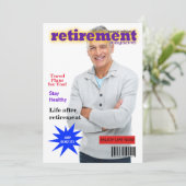 Invitation de couverture du magazine Retraite (Debout devant)