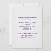 Invitation de couverture du magazine Retraite (Dos)