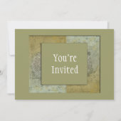 Invitation de couverture vintage (Dos)