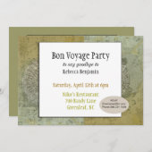 Invitation de couverture vintage (Devant / Derrière)