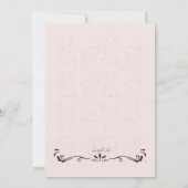 Invitation de Cowboy Casquette et de Bandana (Dos)