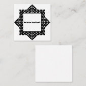 Invitation de crânes (Devant / Derrière)