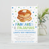 Invitation de crêpes et pyjamas | Pajama Party (Debout devant)