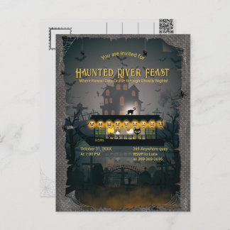 Invitation de croisière de cimetière Ghoost